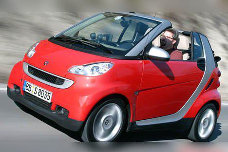 2007 Smart Fortwo II cabrio (A451) cover