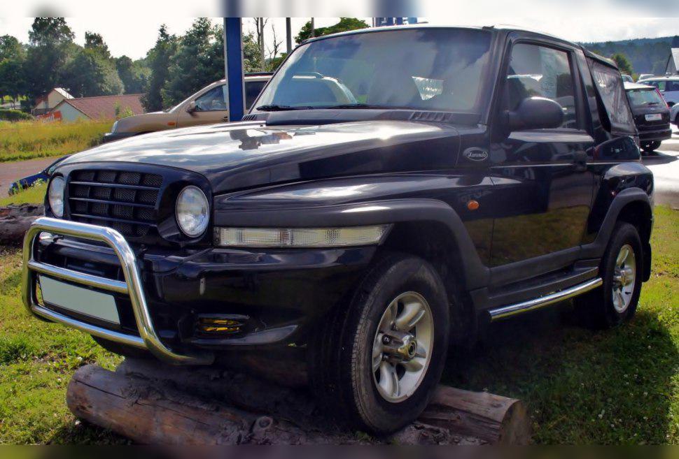 1996 SsangYong Korando Cabrio II (KJ) cover