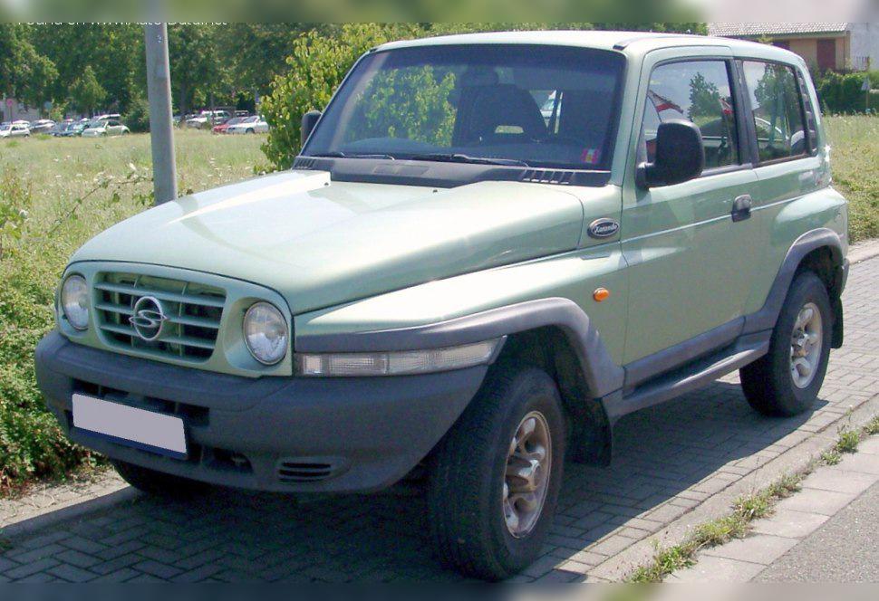 1996 SsangYong Korando II (KJ) cover