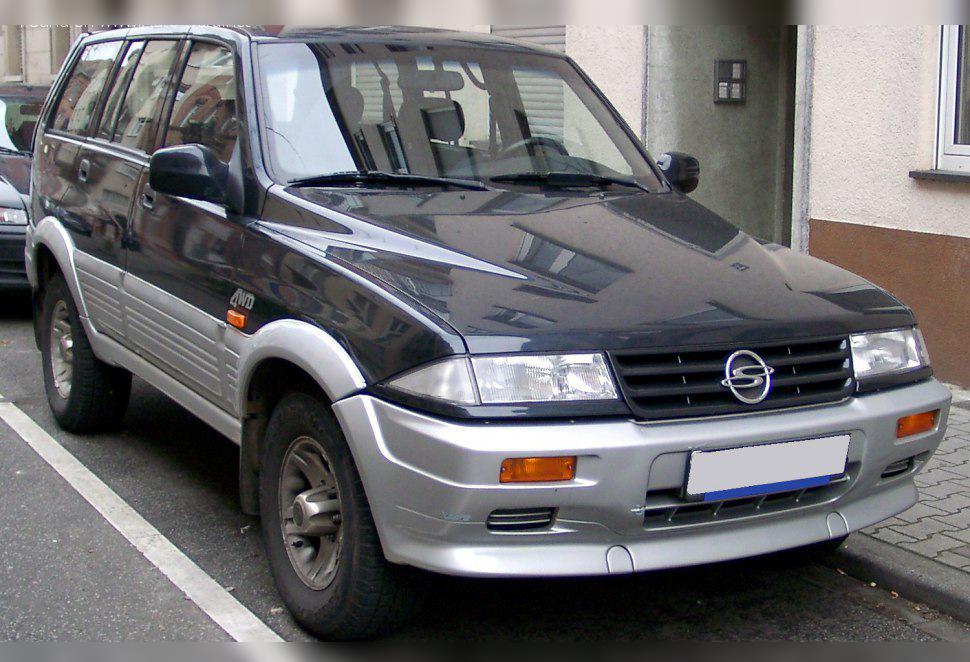 1993 SsangYong Musso I cover