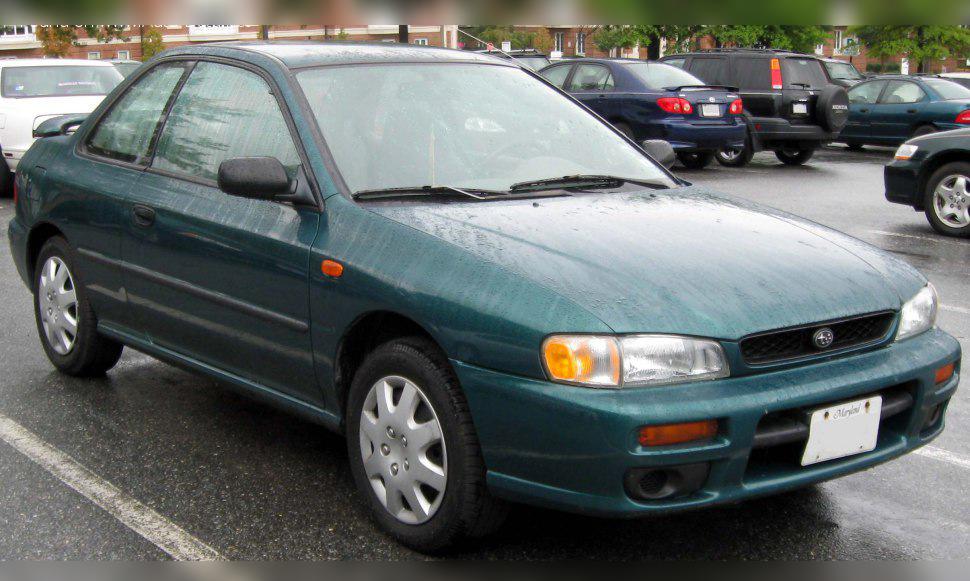 1993 Subaru Impreza I Coupe (GFC) cover