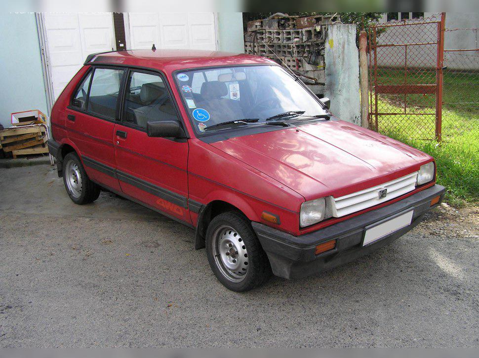 1983 Subaru Justy I (KAD) cover