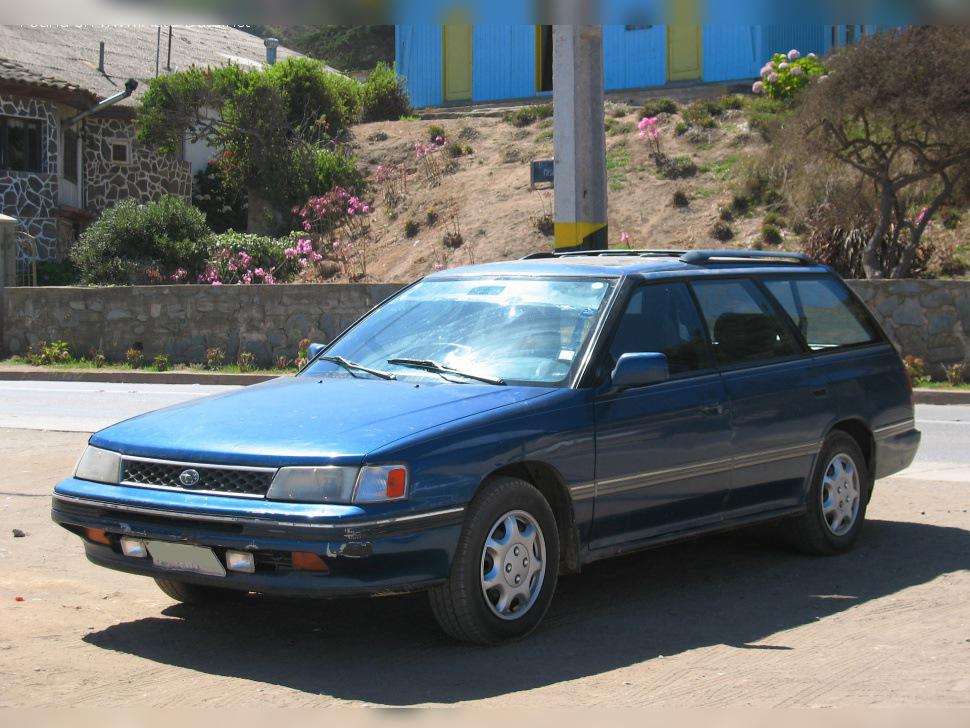 1989 Subaru Legacy I Station Wagon (BJF) cover