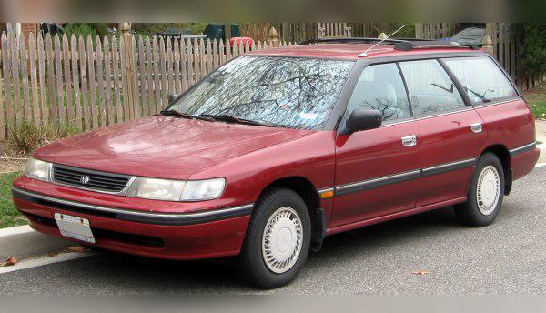1991 Subaru Legacy I Station Wagon (BJF, facelift 1991) cover