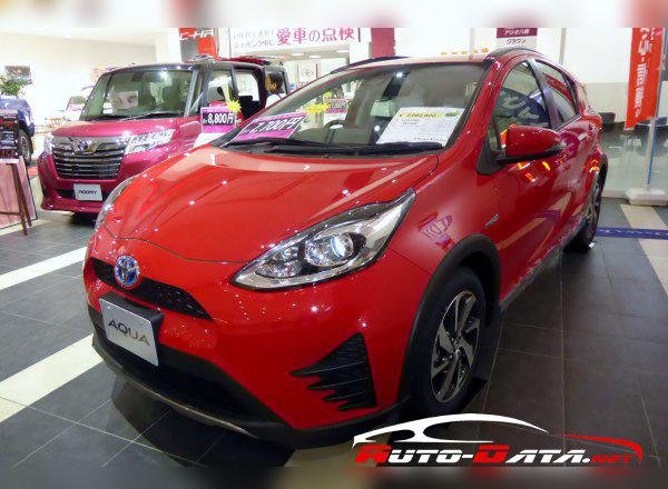 2017 Toyota Aqua Crossover I (facelift 2017) cover