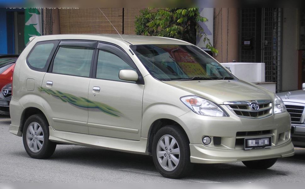 2006 Toyota Avanza I (facelift 2006) cover