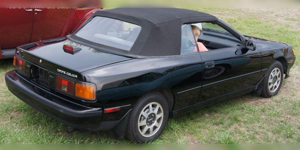 1987 Toyota Celica Cabrio (T16) cover