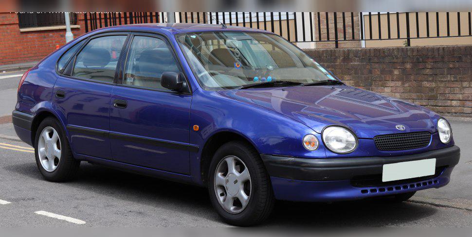 1997 Toyota Corolla Compact VIII (E110) cover