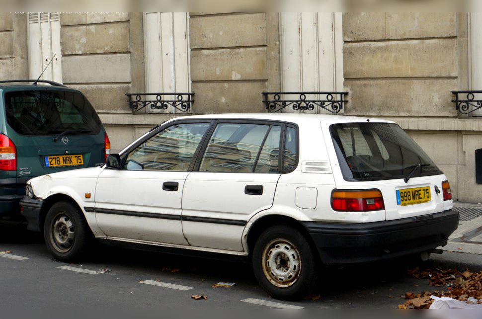 1987 Toyota Corolla Hatch VI (E90) cover