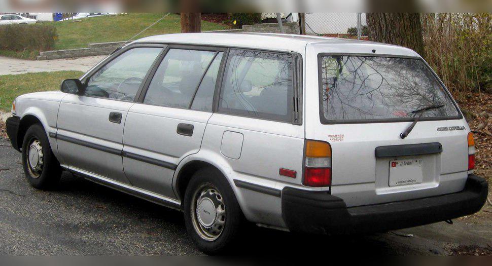 1987 Toyota Corolla Wagon VI (E90) cover