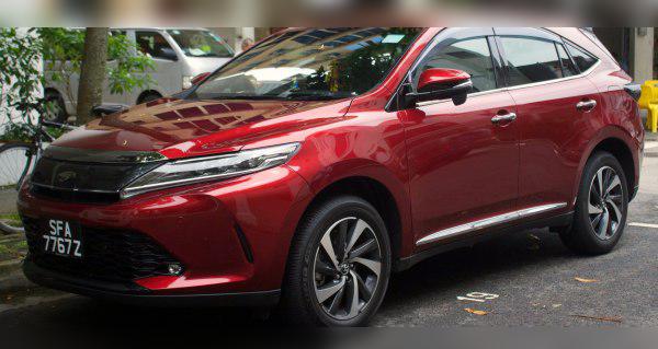 2017 Toyota Harrier III (XU60, facelift 2017) cover