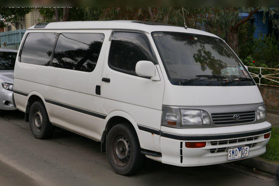 1989 Toyota HiAce IV (H100) cover