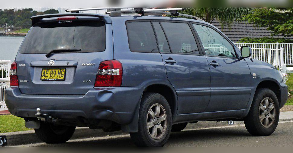 2000 Toyota Kluger I cover