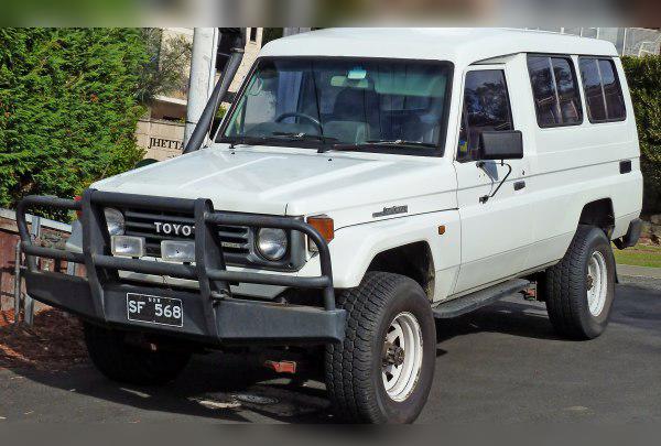 1990 Toyota Land Cruiser (J75) cover