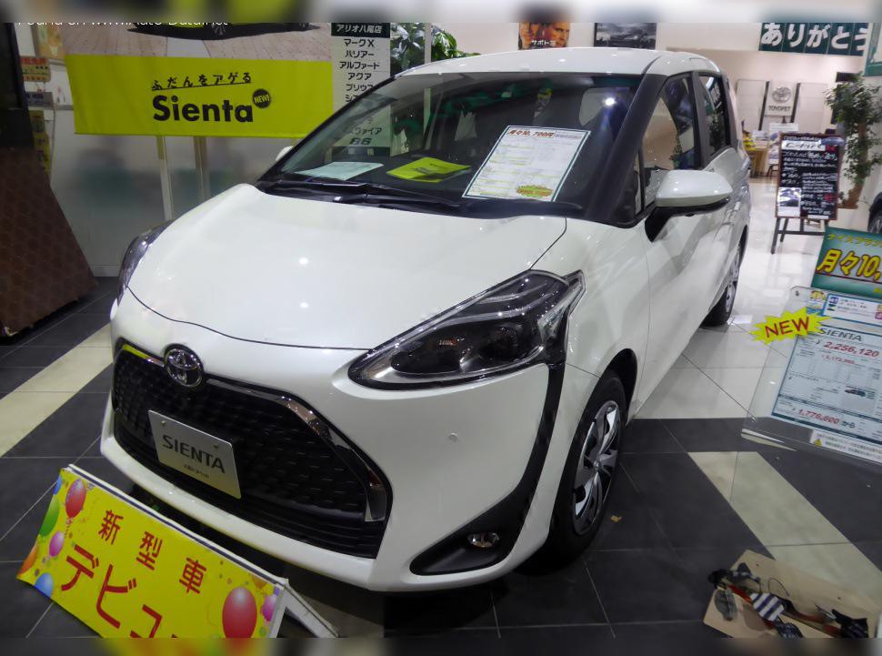 2018 Toyota Sienta II (facelift 2018) cover