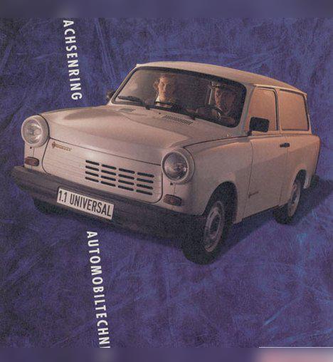 1990 Trabant 1.1 Universal cover