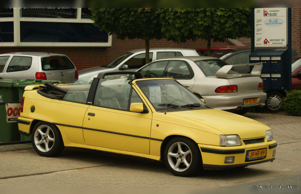 1986 Vauxhall Astra Mk II Convertible cover
