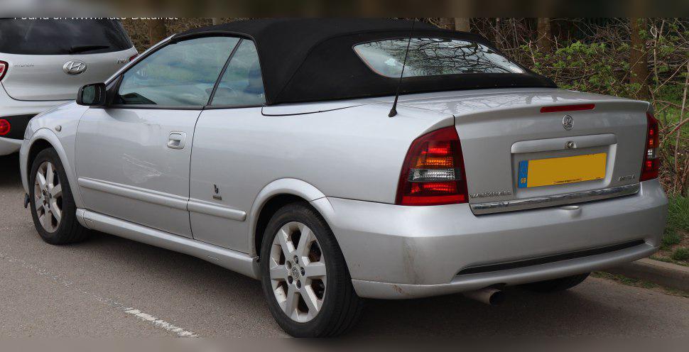 2000 Vauxhall Astra Mk IV Convertible cover