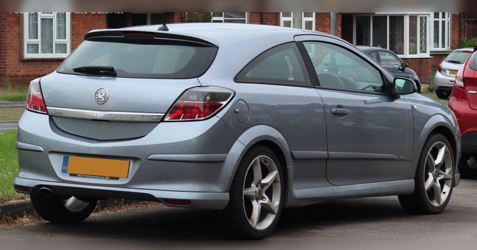 2005 Vauxhall Astra Mk V CC Sport Hatch cover