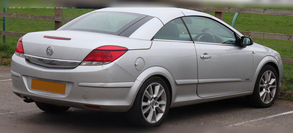 2006 Vauxhall Astra Mk V Convertible cover