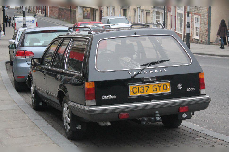 1982 Vauxhall Carlton Mk II Estate (facelift 1982) cover