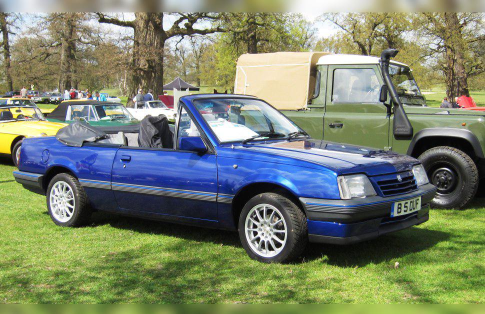 1985 Vauxhall Cavalier Mk II Convertible cover