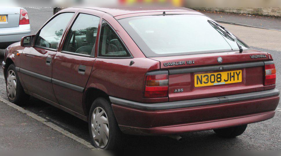 1988 Vauxhall Cavalier Mk III CC cover