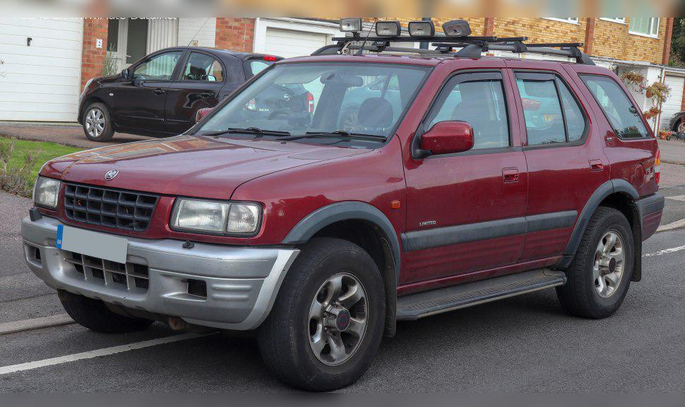 1997 Vauxhall Frontera Mk II cover