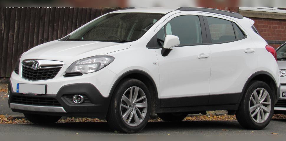 2012 Vauxhall Mokka cover