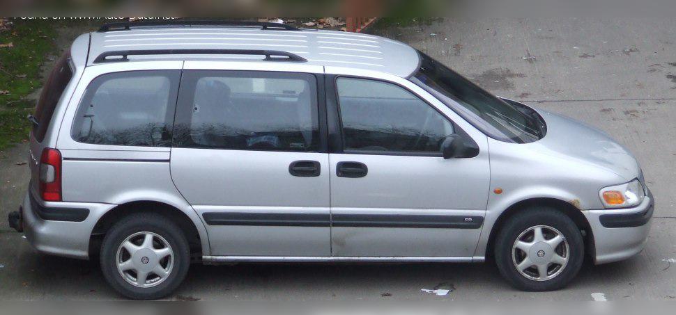 1997 Vauxhall Sintra cover