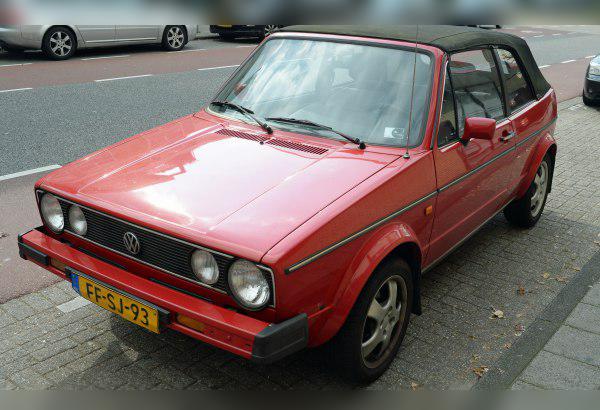 1979 Volkswagen Golf I Cabrio cover