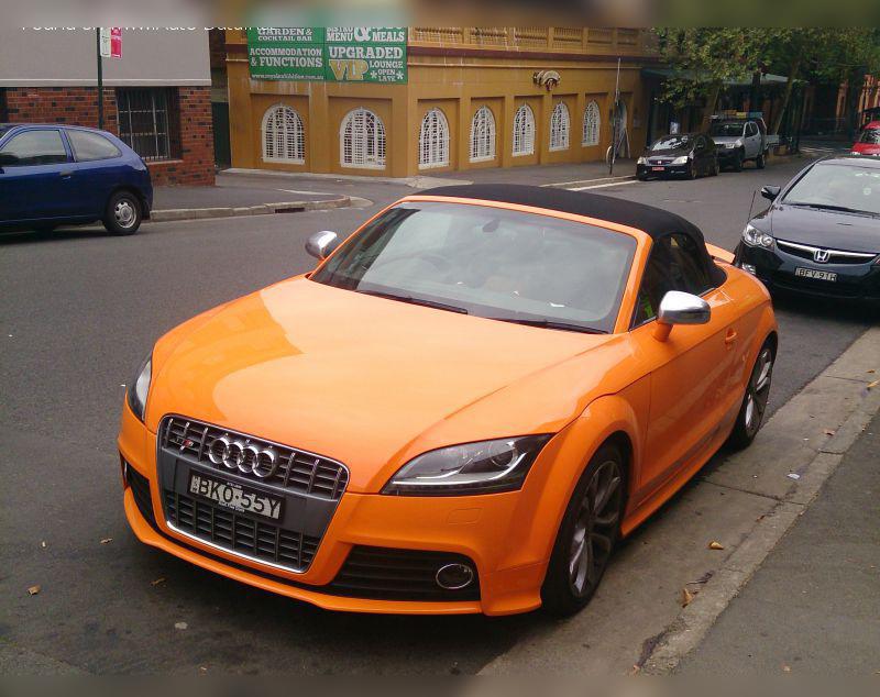 Audi TTS Roadster (8J) cover