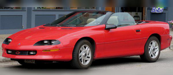 Chevrolet Camaro IV Convertible cover