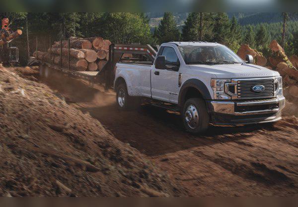 Ford F-450 Super Duty IV (facelift 2020) Regular Cab Long box cover