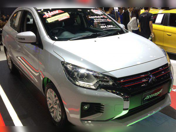 Mitsubishi Attrage (A10, facelift 2019) cover