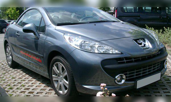 Peugeot 207 CC cover