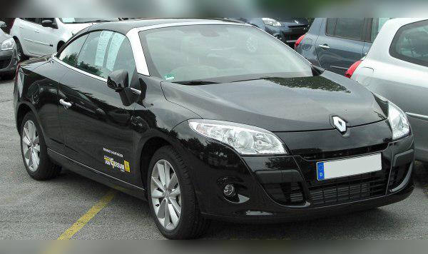 Renault Megane III CC cover