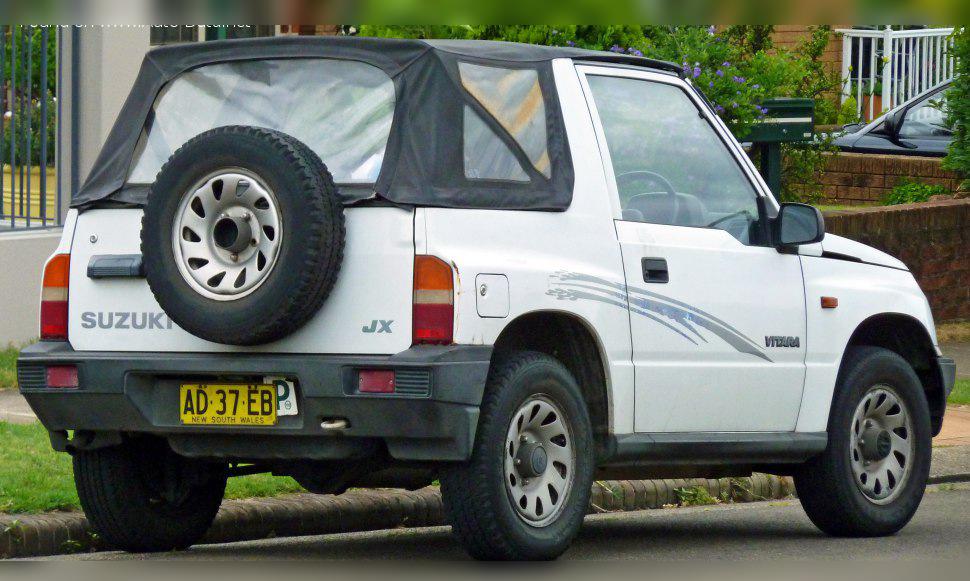 Suzuki Vitara Cabrio (ET,TA) cover